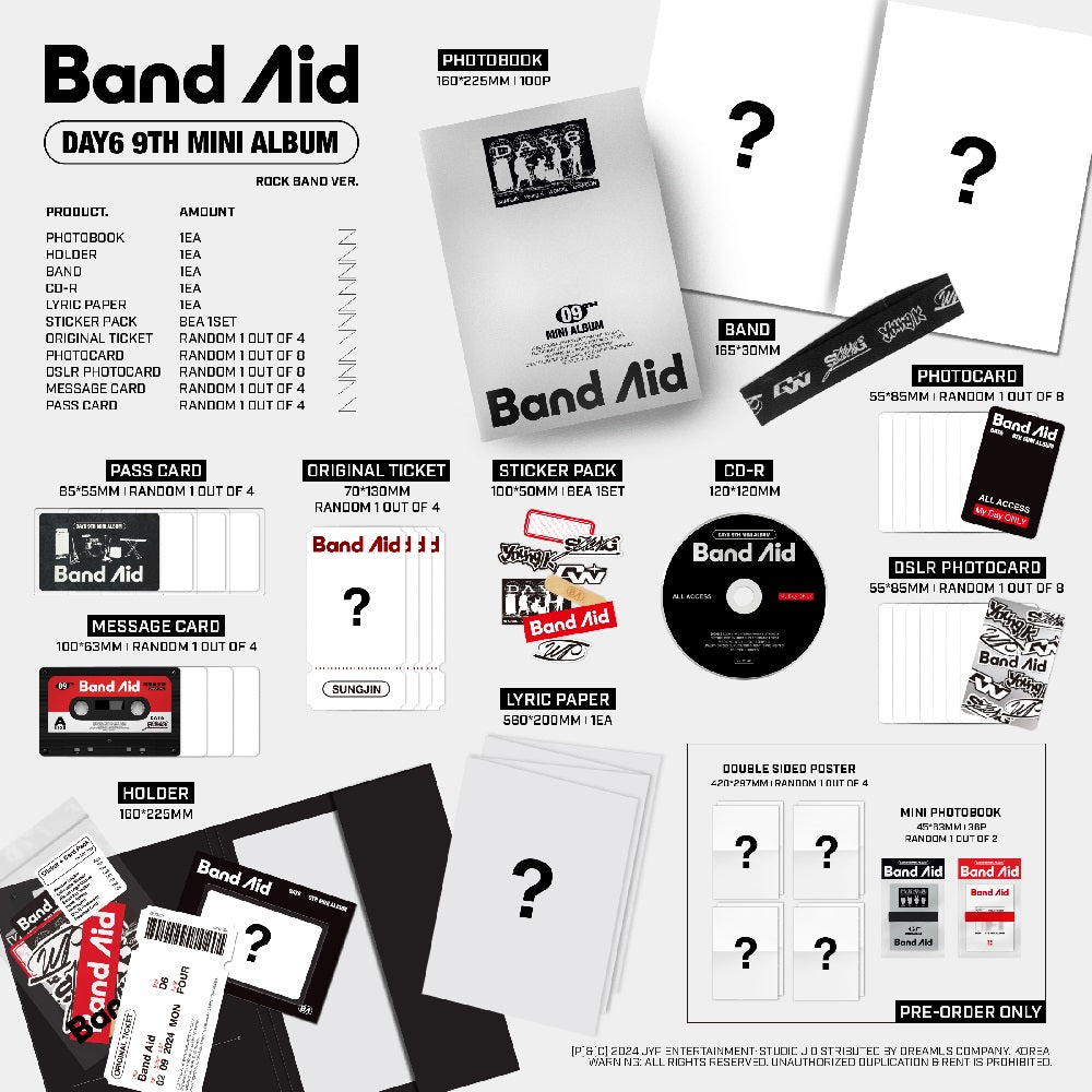 DAY6 Band Aid Kpop Planet day6-band-aid-kpop-planet