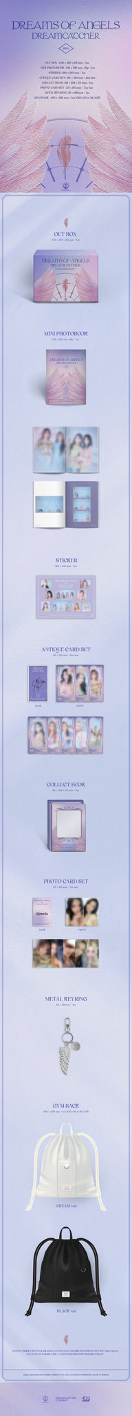 Dreamcatcher - Dreamcatcher OFFICIAL MERCHANDISE Dreams of Angels