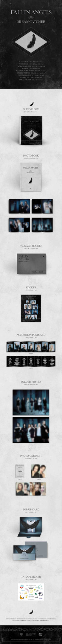 Dreamcatcher - Dreamcatcher OFFICIAL PHOTOBOOK Fallen Angels