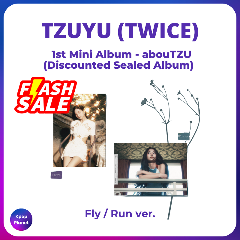 TWICE TZUYU - abouTZU (Discounted Sealed Album)