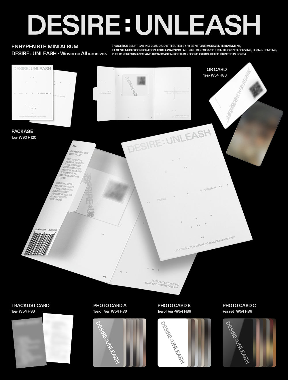 ENHYPEN - DESIRE : UNLEASH (Weverse Albums ver.) – Kpop Planet