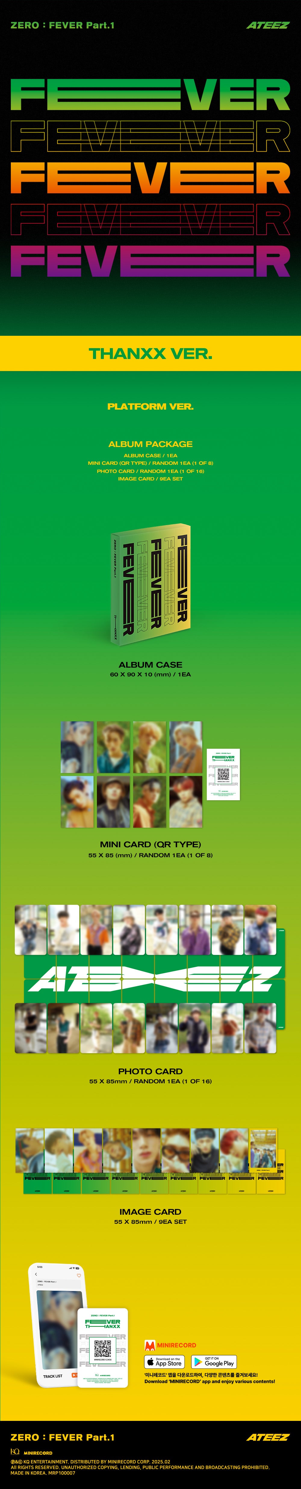 ATEEZ - ZERO : FEVER PART.1 (Platform ver.) – Kpop Planet