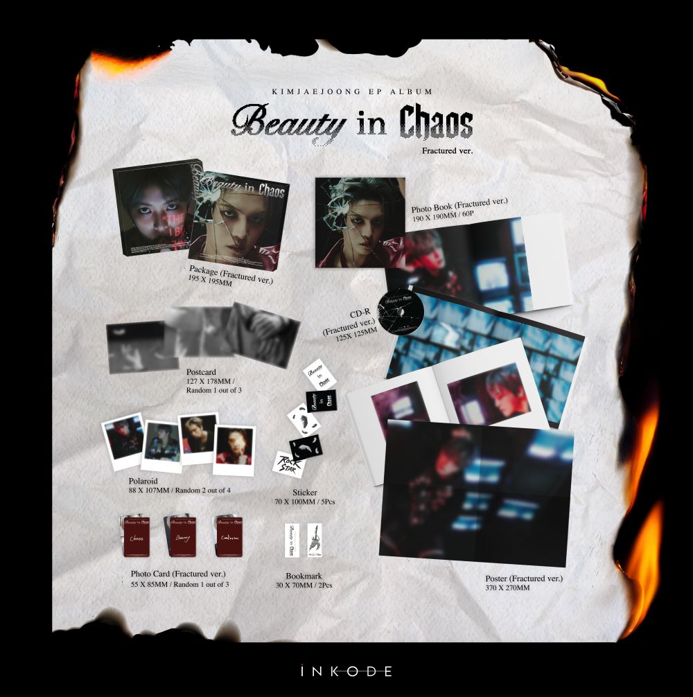 KIM JAE JOONG - Beauty in Chaos (Photobook ver.)
