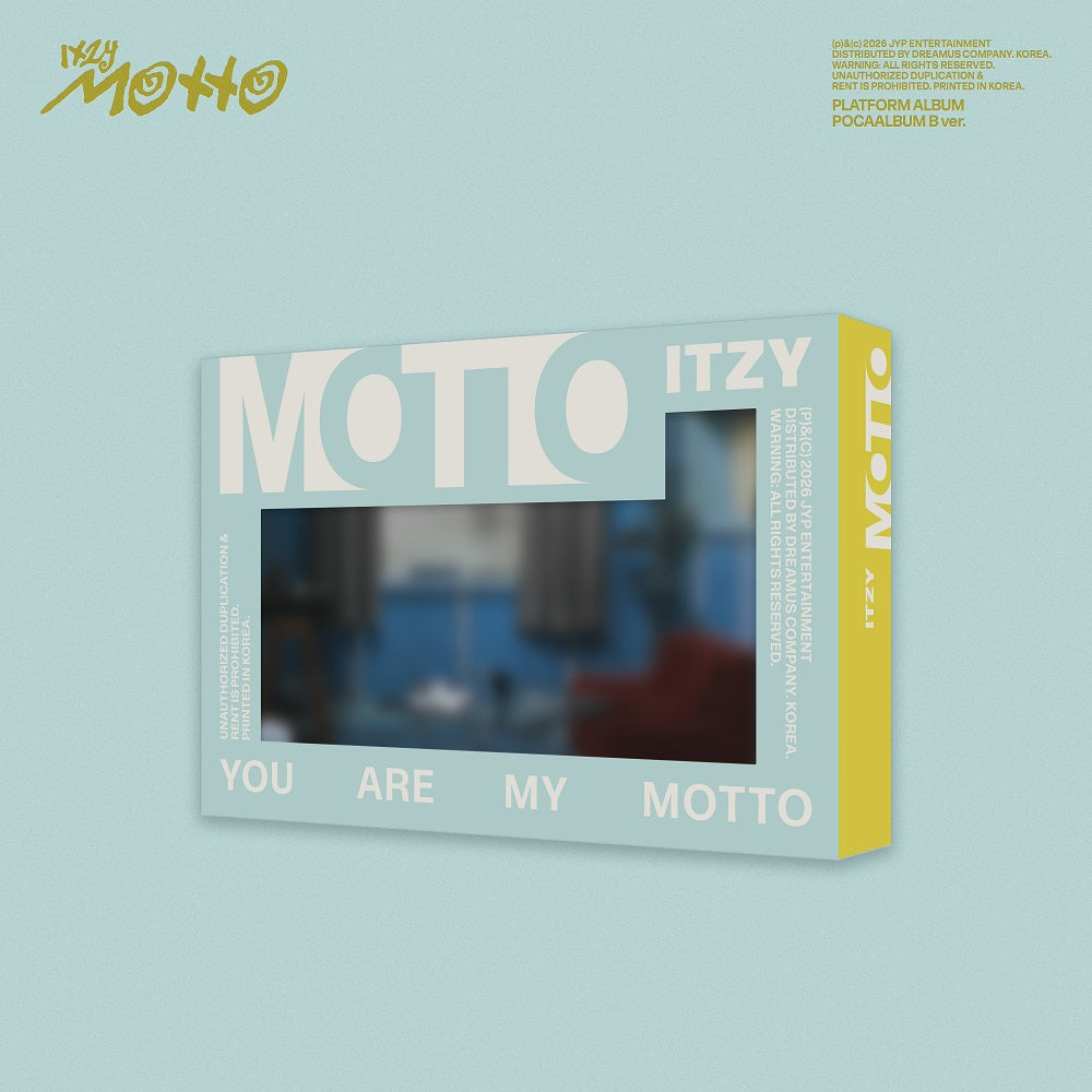 ITZY - Motto (POCAALBUM ver.) – Kpop Planet Global