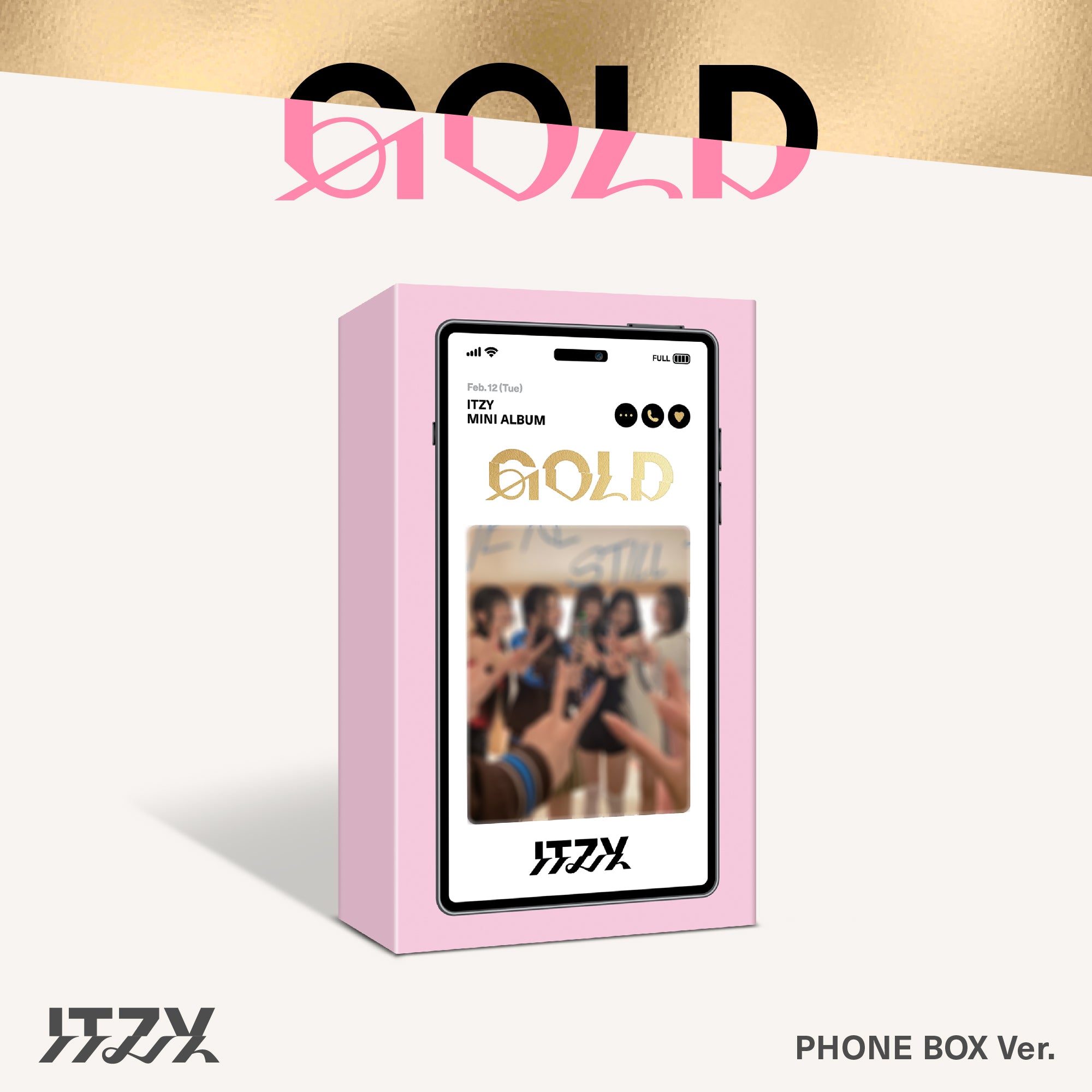 ITZY - GOLD (Phone Box ver.)