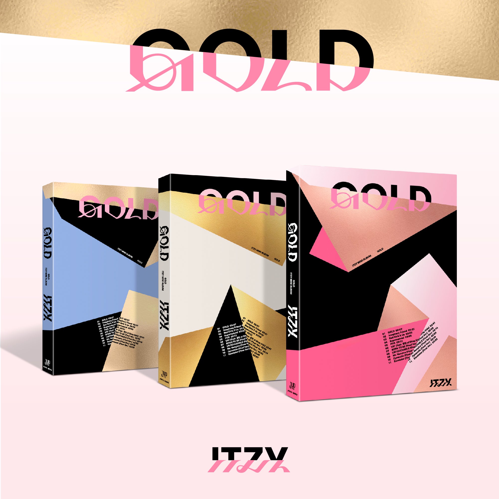 ITZY - GOLD (Discounted Sealed Album) – Kpop Planet Global