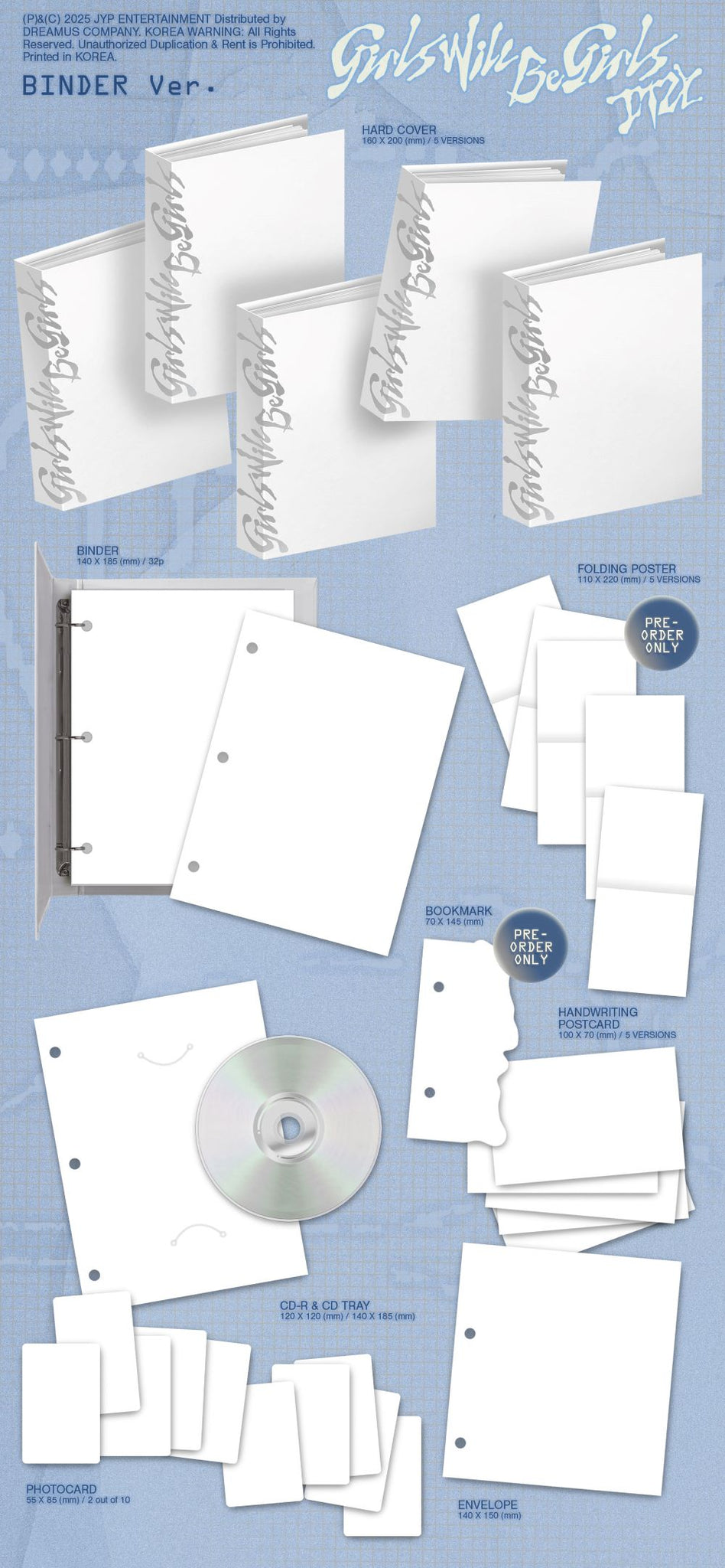 ITZY - Girls Will Be Girls (Binder ver.)