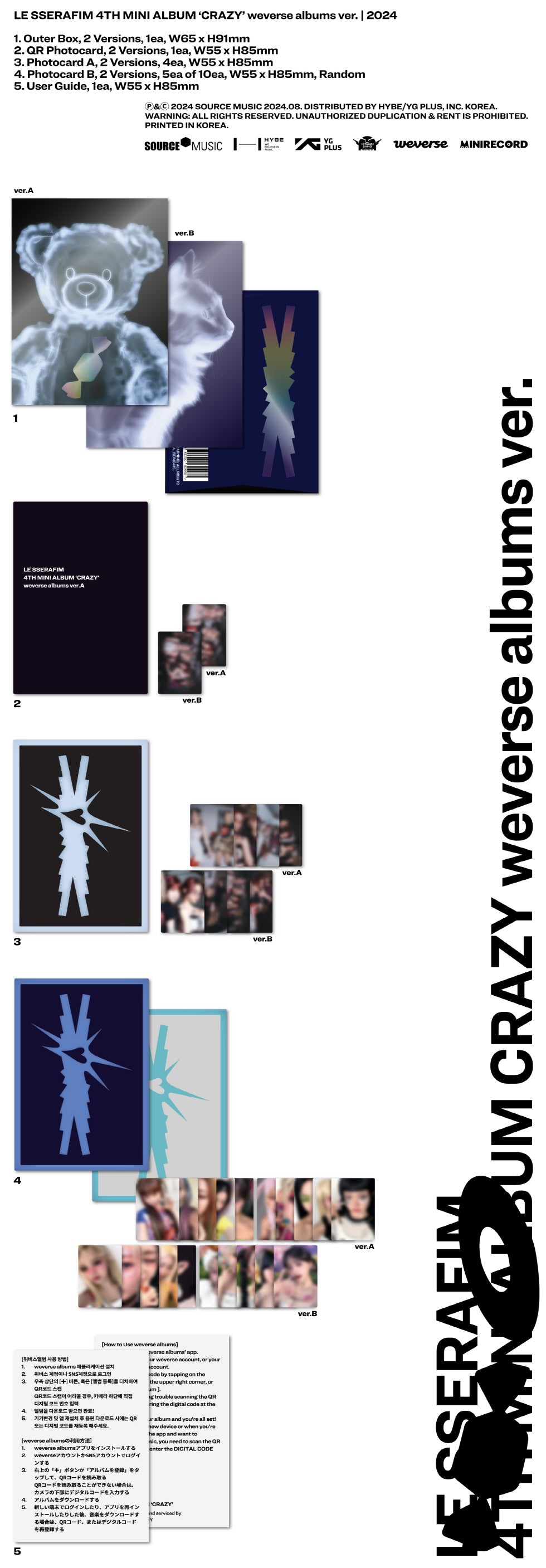 LE SSERAFIM weverse ラキドロ スペシャルレア コンプリート NEWS | LE SSERAFIM Japan official site