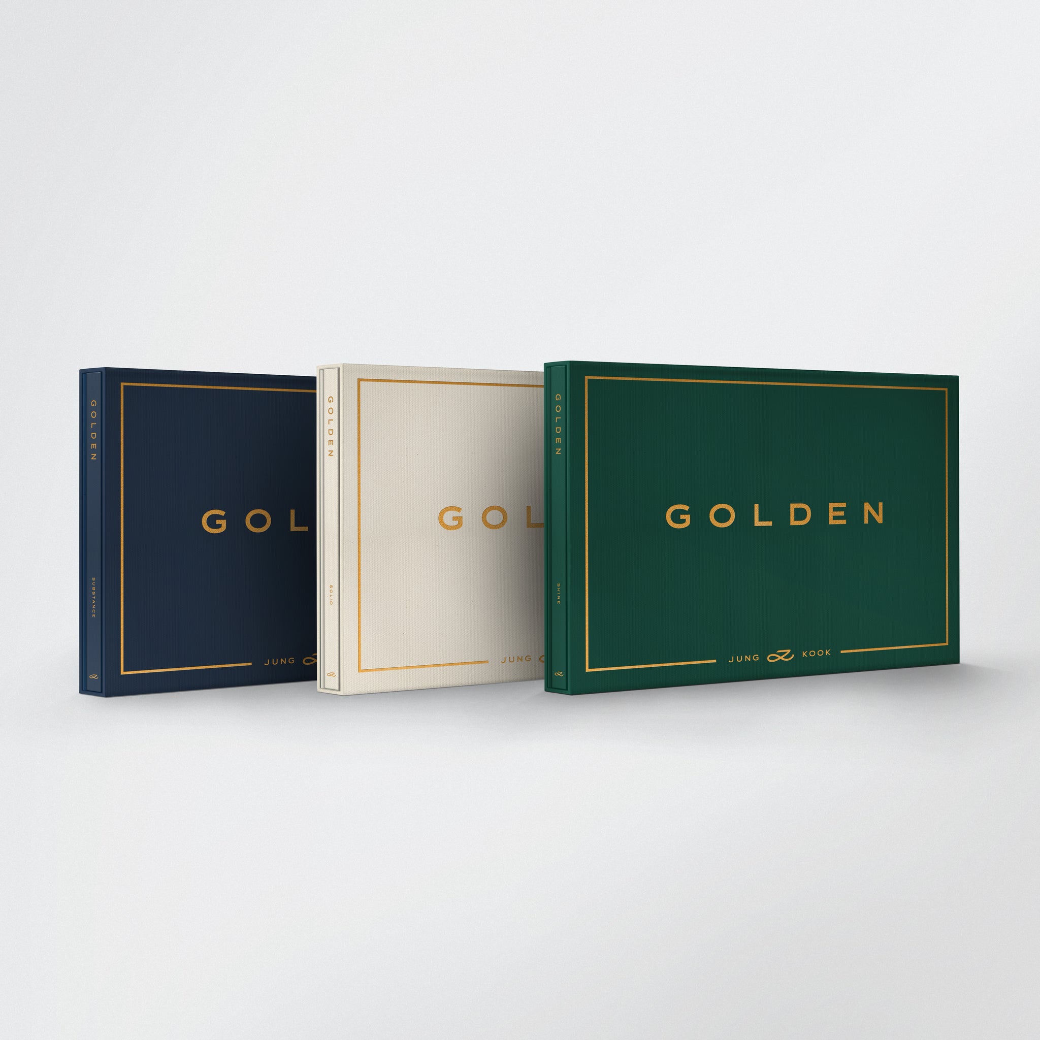 BTS Jung Kook – GOLDEN (Full Set)