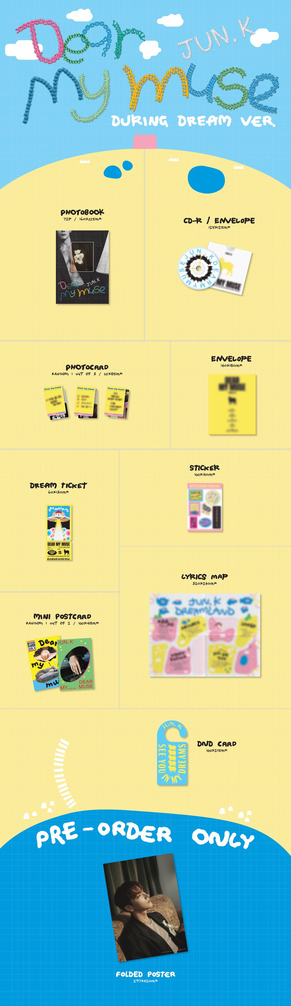 2PM JUN.K - 4th Mini Album [ Dear my muse ]