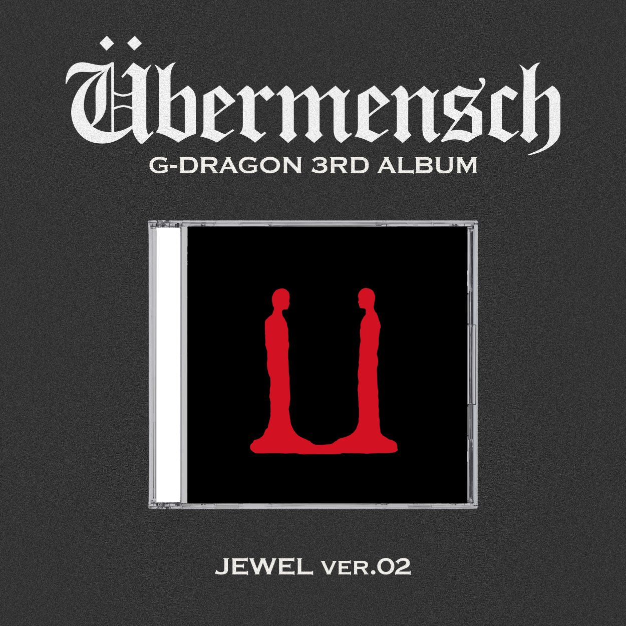 BIGBANG G-DRAGON - Übermensch (Jewel ver.)