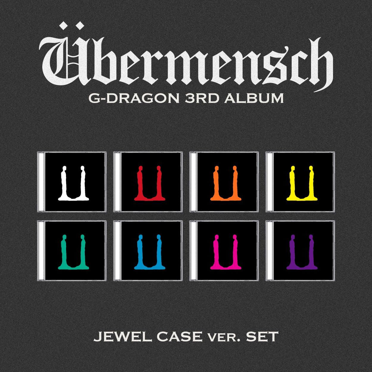 BIGBANG G-DRAGON - Übermensch (Jewel ver.)