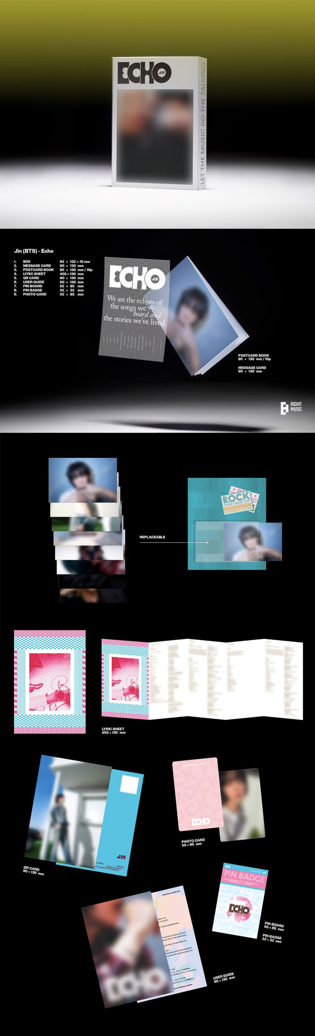 BTS JIN - Echo (Weverse Albums ver.)