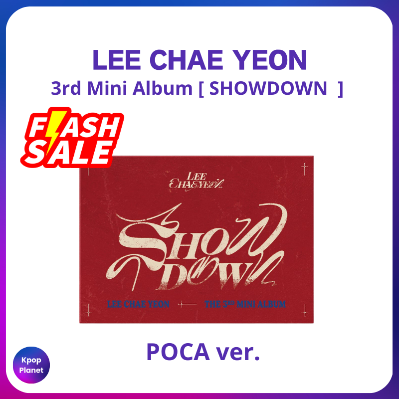 LEE CHAE YEON - SHOWDOWN (POCAALBUM ver.)