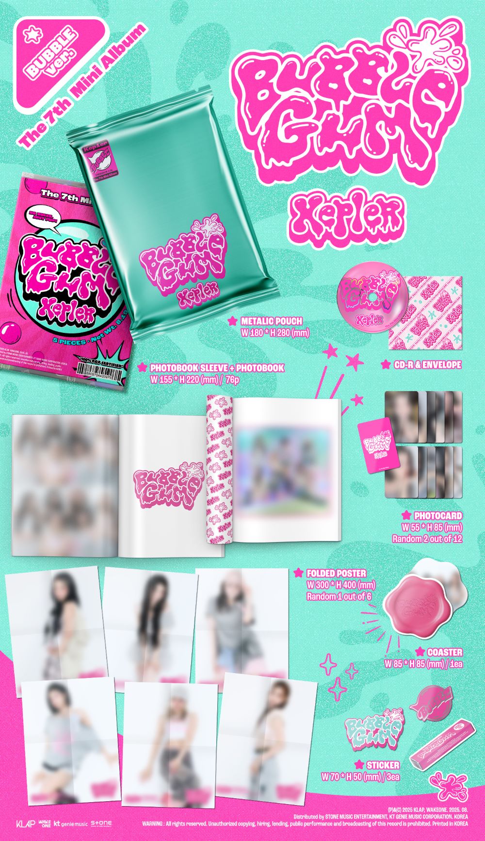 Kep1er - BUBBLE GUM – Kpop Planet