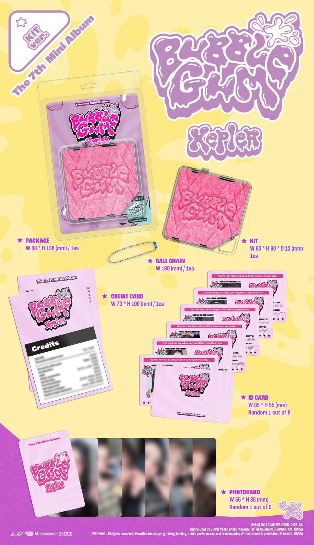 Kep1er -  BUBBLE GUM  (KiT ver.)