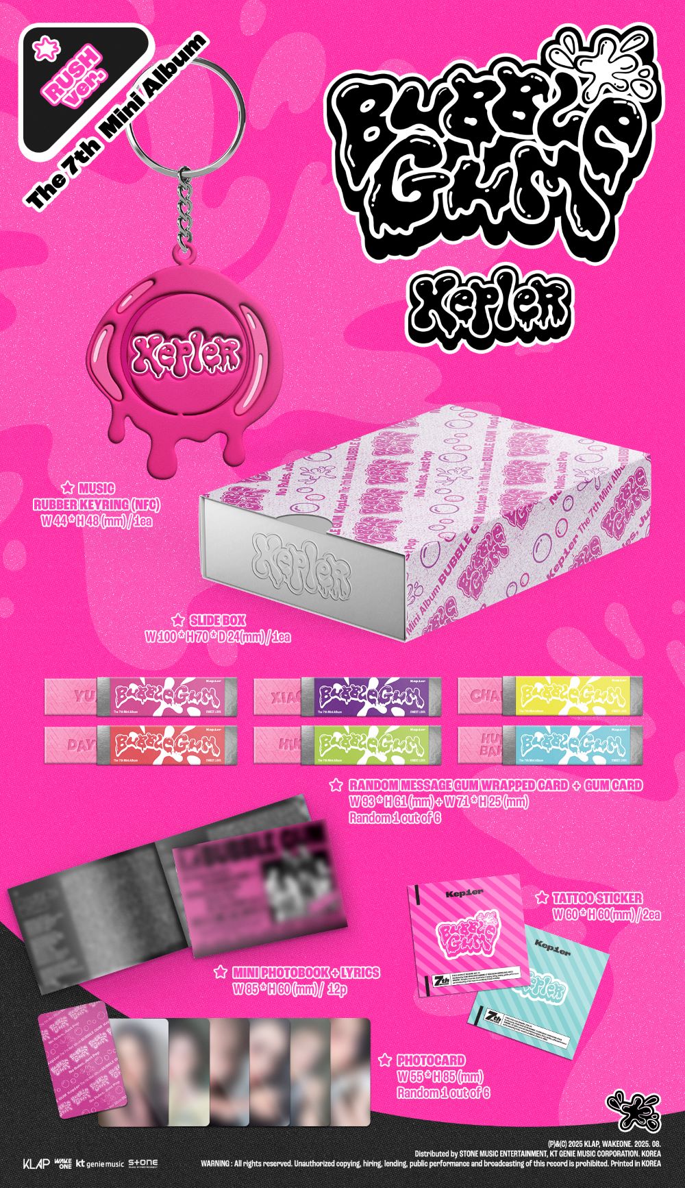 Kep1er - BUBBLE GUM (RUSH ver.)