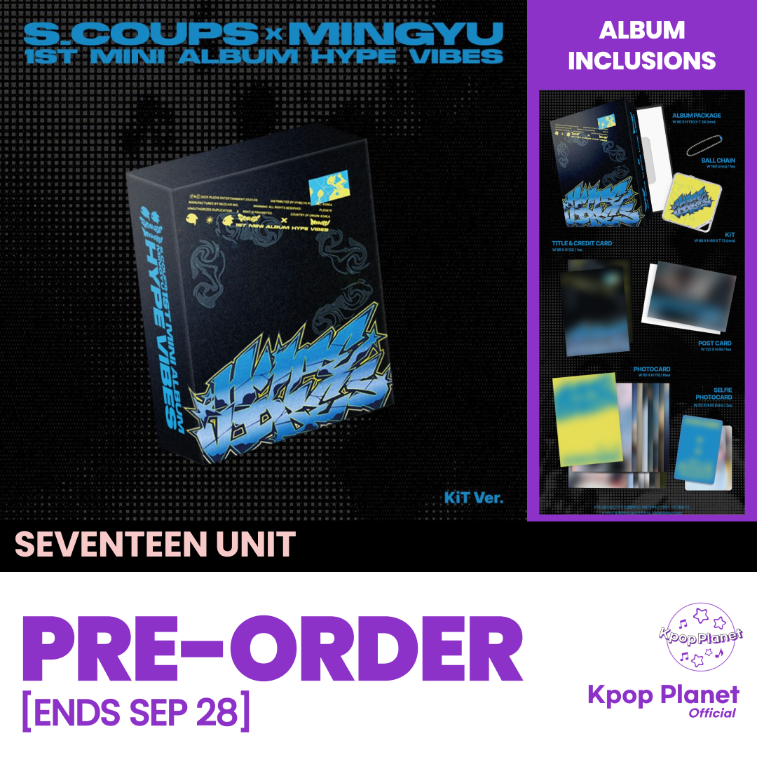 SEVENTEEN S.COUPS X MINGYU - HYPE VIBES  (KiT ver.)