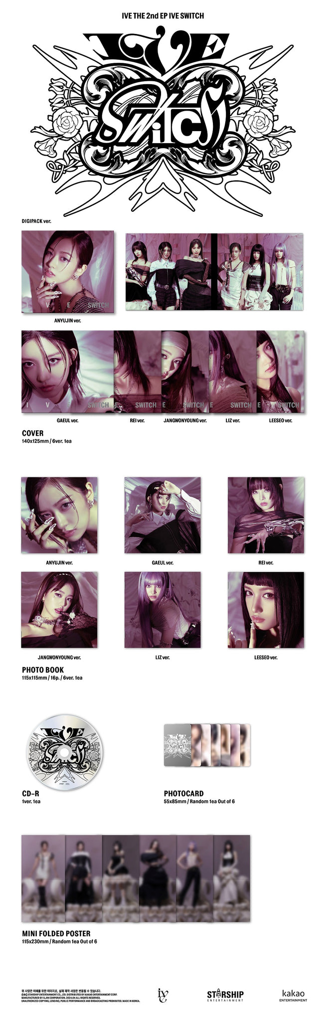 IVE - IVE SWITCH (Digipack ver.)