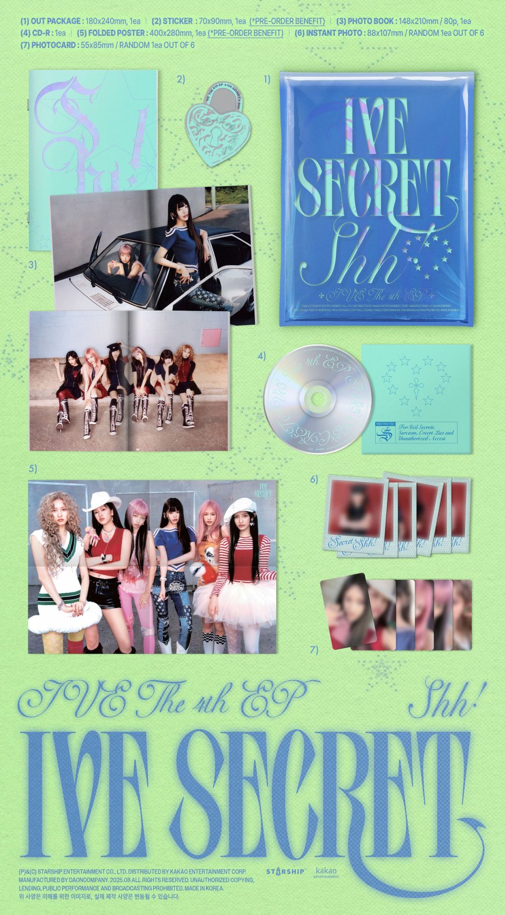 IVE - IVE SECRET – Kpop Planet Global