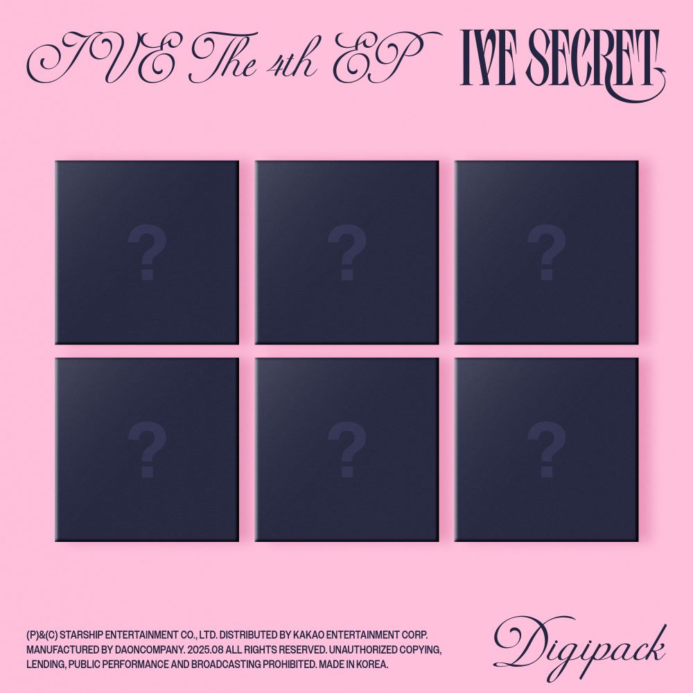 IVE -  IVE SECRET (Digipack ver.)