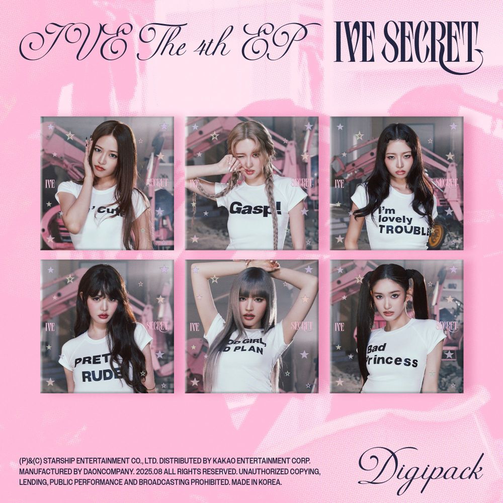 IVE -  IVE SECRET (Digipack ver.)