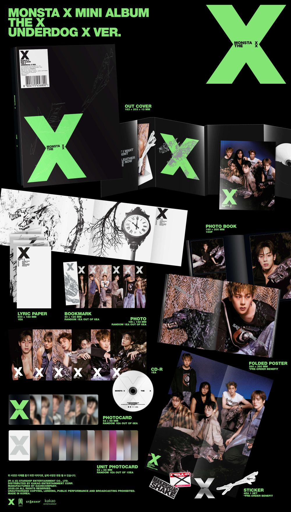 MONSTA X -  THE X