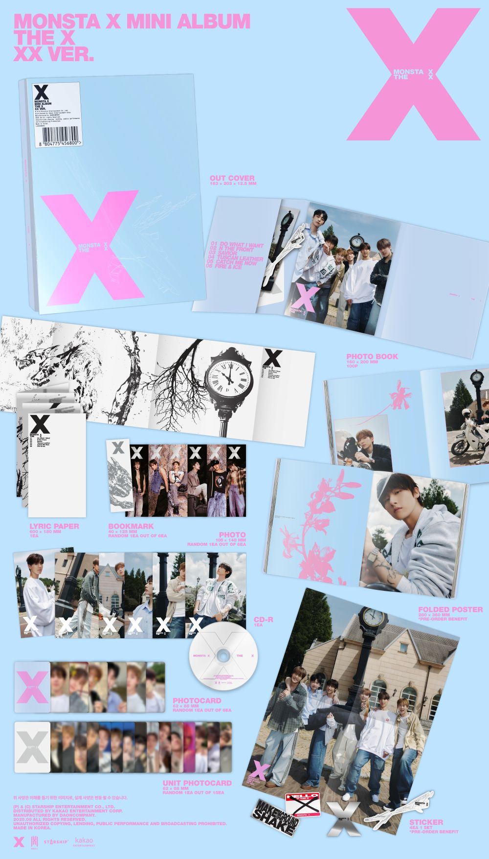 MONSTA X -  THE X