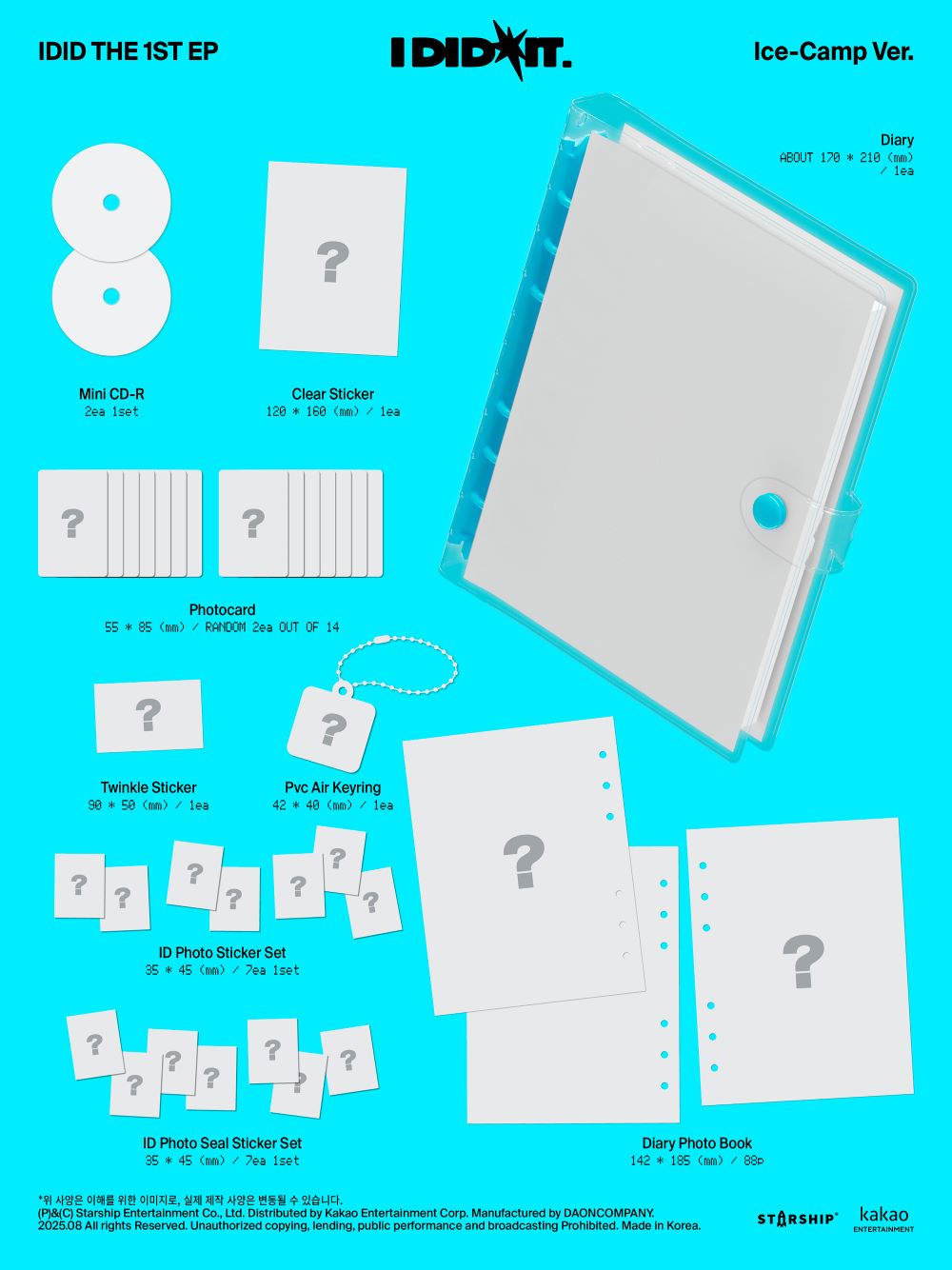 IDID - I did it (Ice Camp ver. (Special Edition))