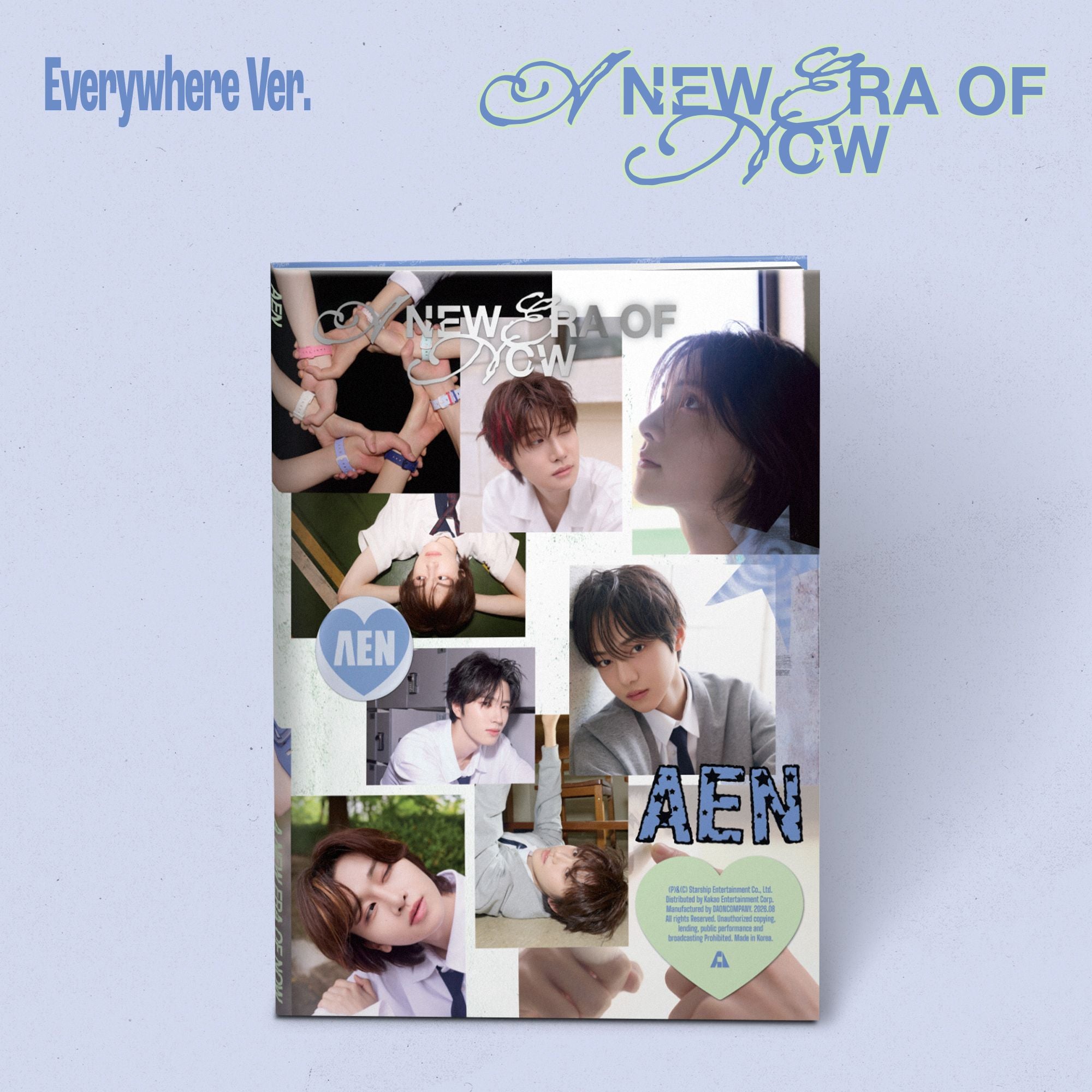 AEN - A NEW ERA OF NOW (Everywhere ver.) – Kpop Planet Global