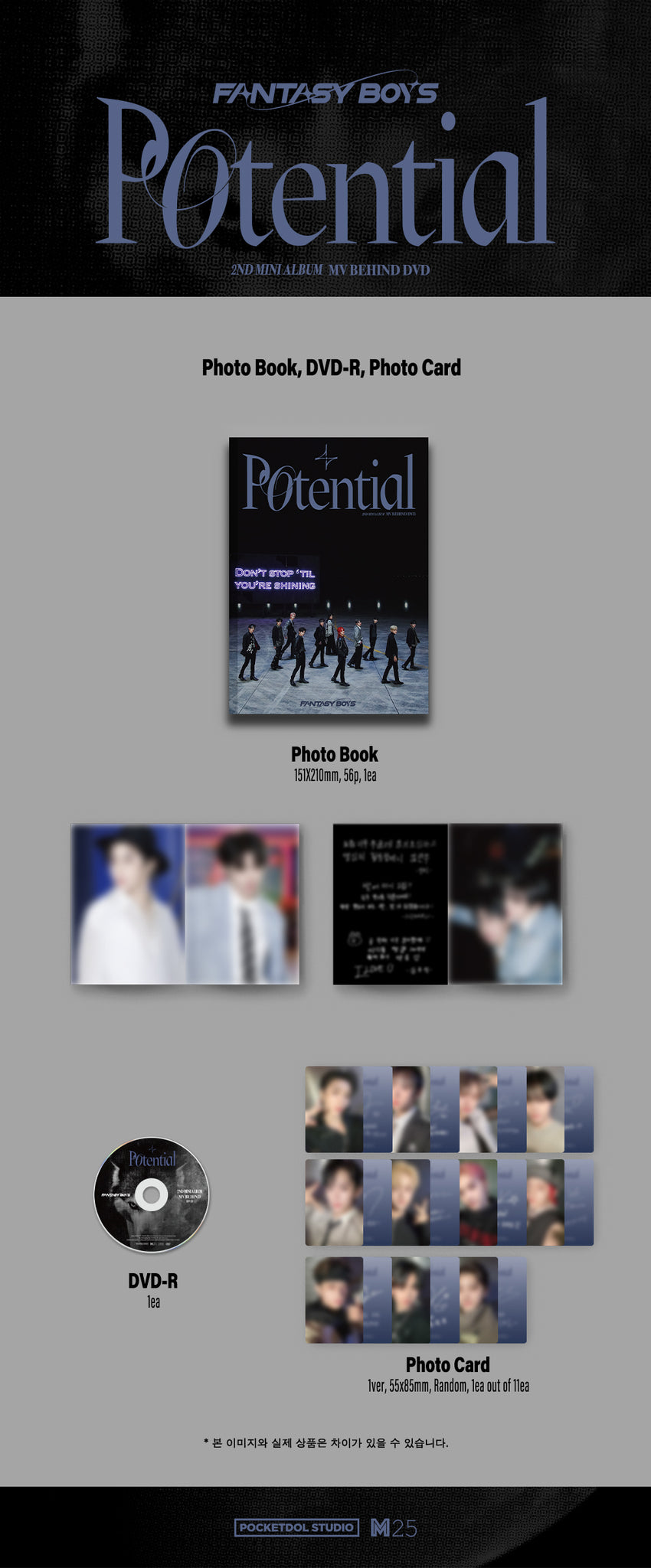 FANTASY BOYS - 2nd Mini Album MV BEHIND DVD