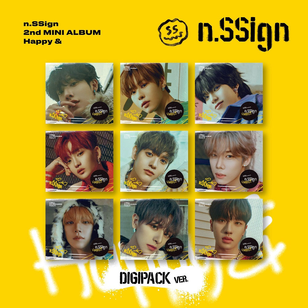 n.SSign Happy& Digipack ver. 9種セット n.ssign – Kpop Planet Global
