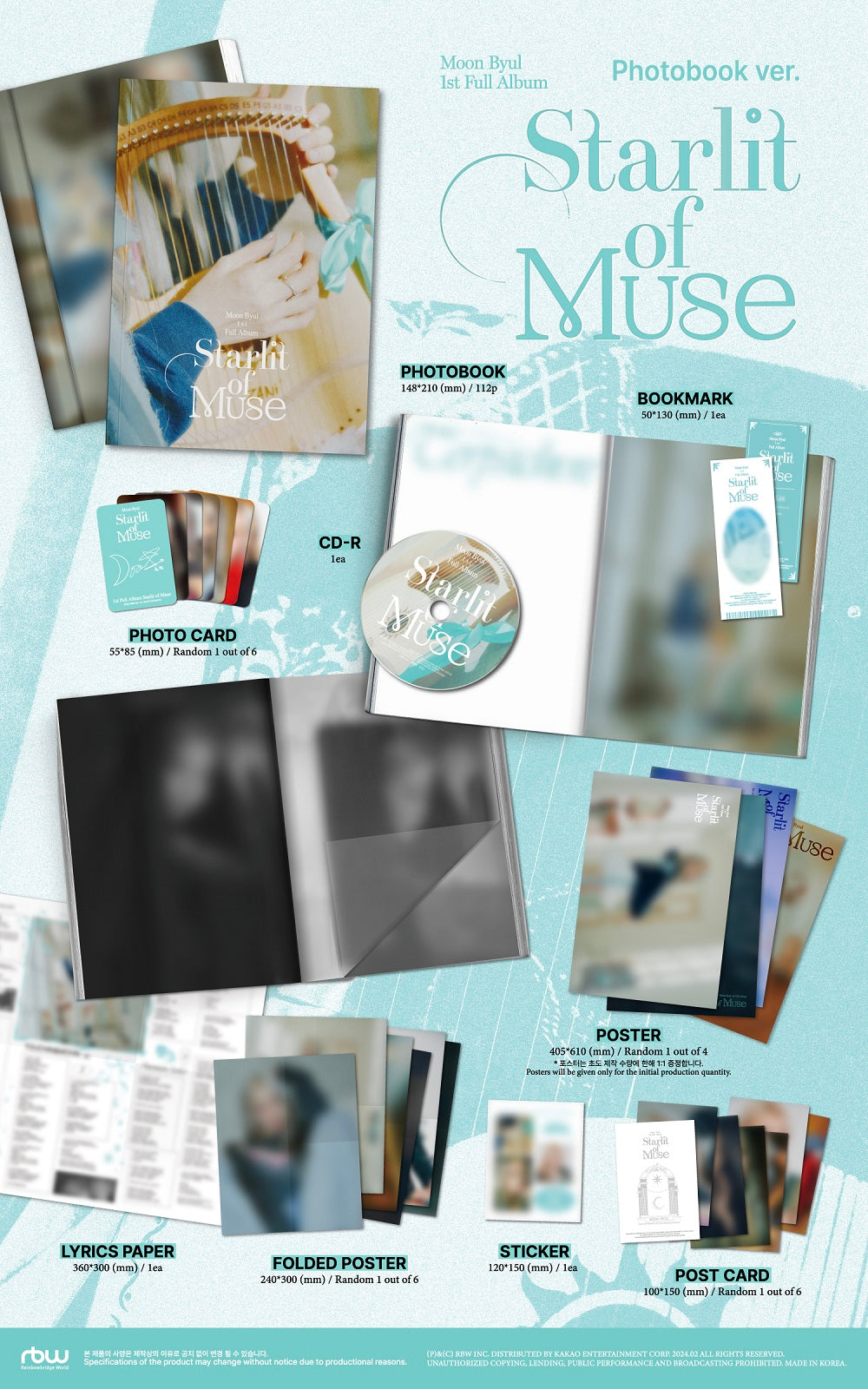 MAMAMOO Moon Byul - Starlit of Muse (Photobook ver.)