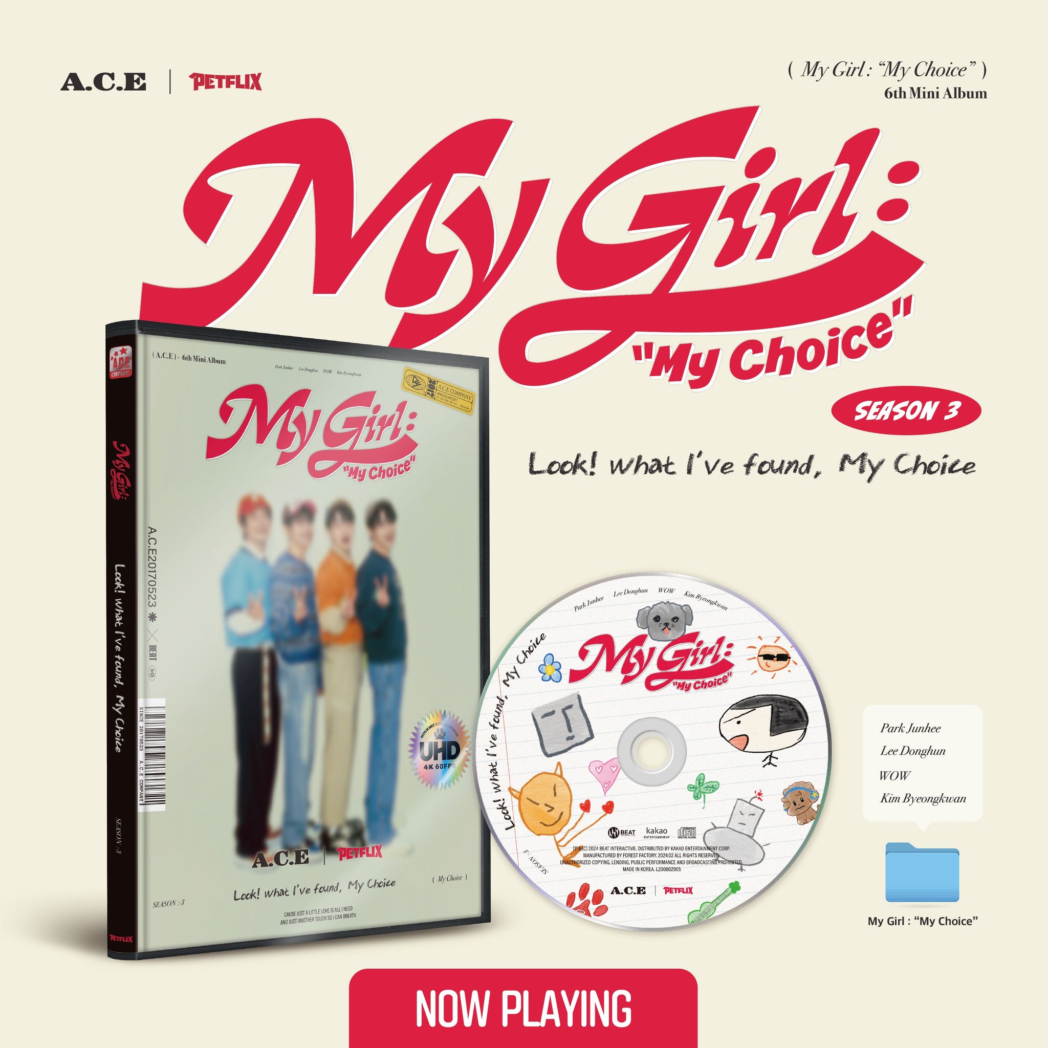 A.C.E - My Girl : "My Choice”