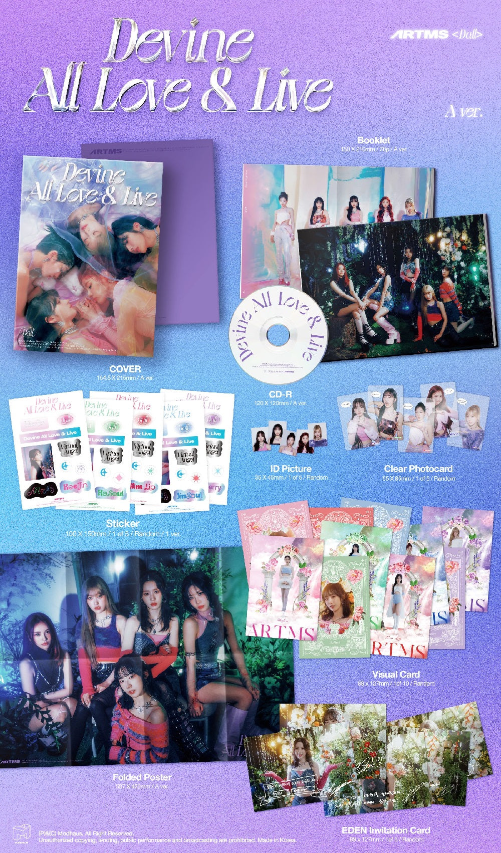 ARTMS - DALL(Discounted Sealed Album) – Kpop Planet