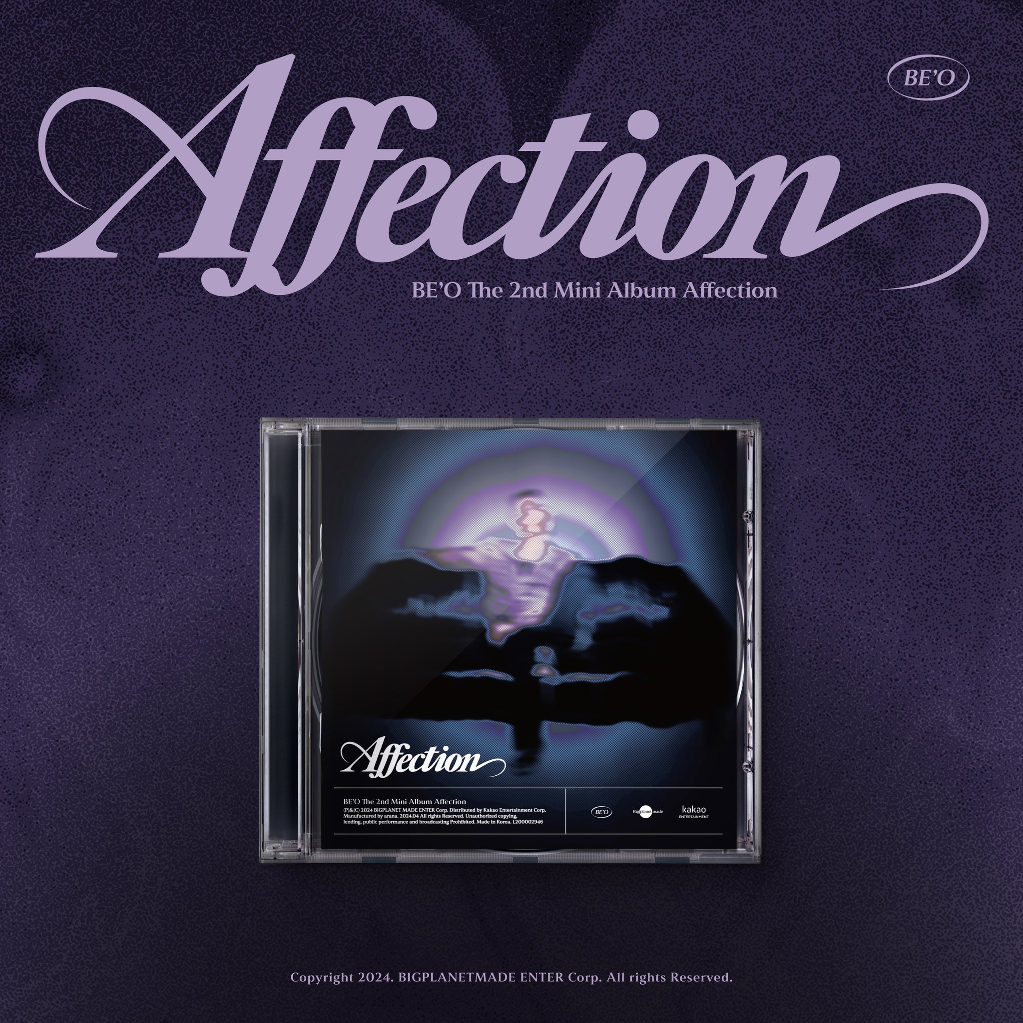 BE'O - Affection (Jewel Case ver.)