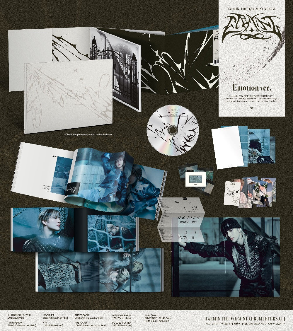 SHINee TAEMIN - ETERNAL (Discounted Sealed Album) – Kpop Planet
