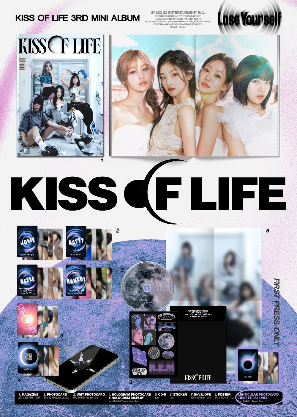 KISS OF LIFE - Lose Yourself (Magazine Ver.)