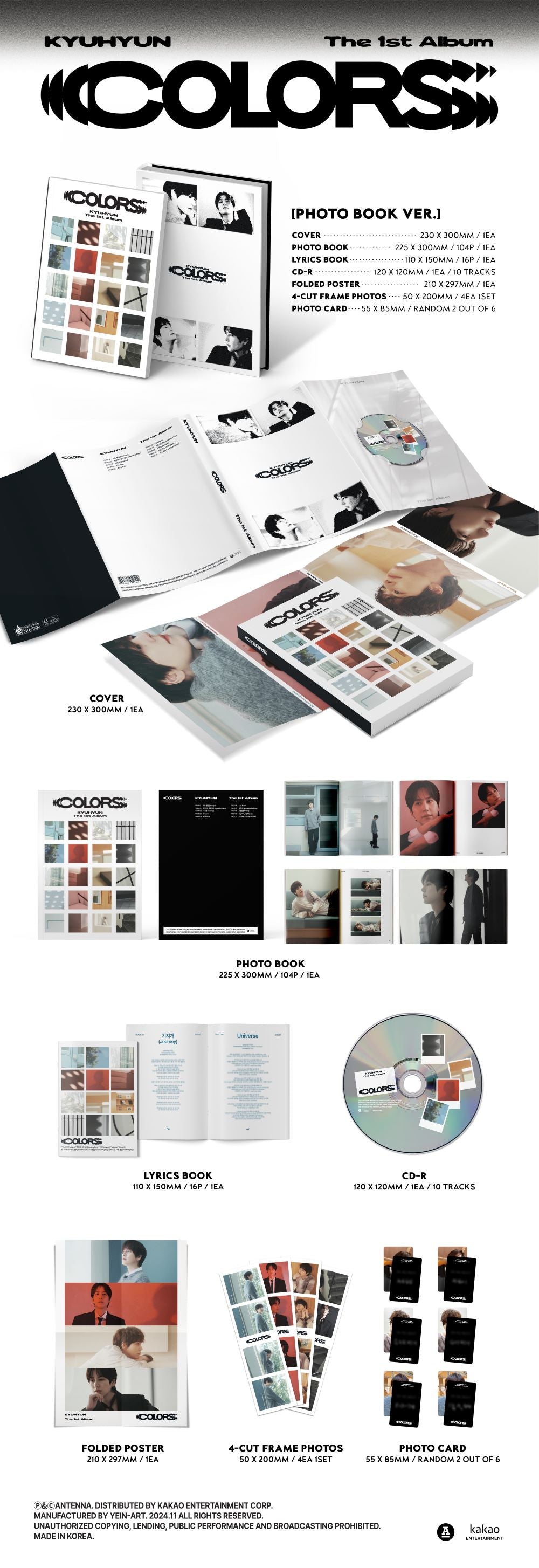 SUPER JUNIOR KYUHYUN - COLORS (Photo Book ver.) – Kpop Planet