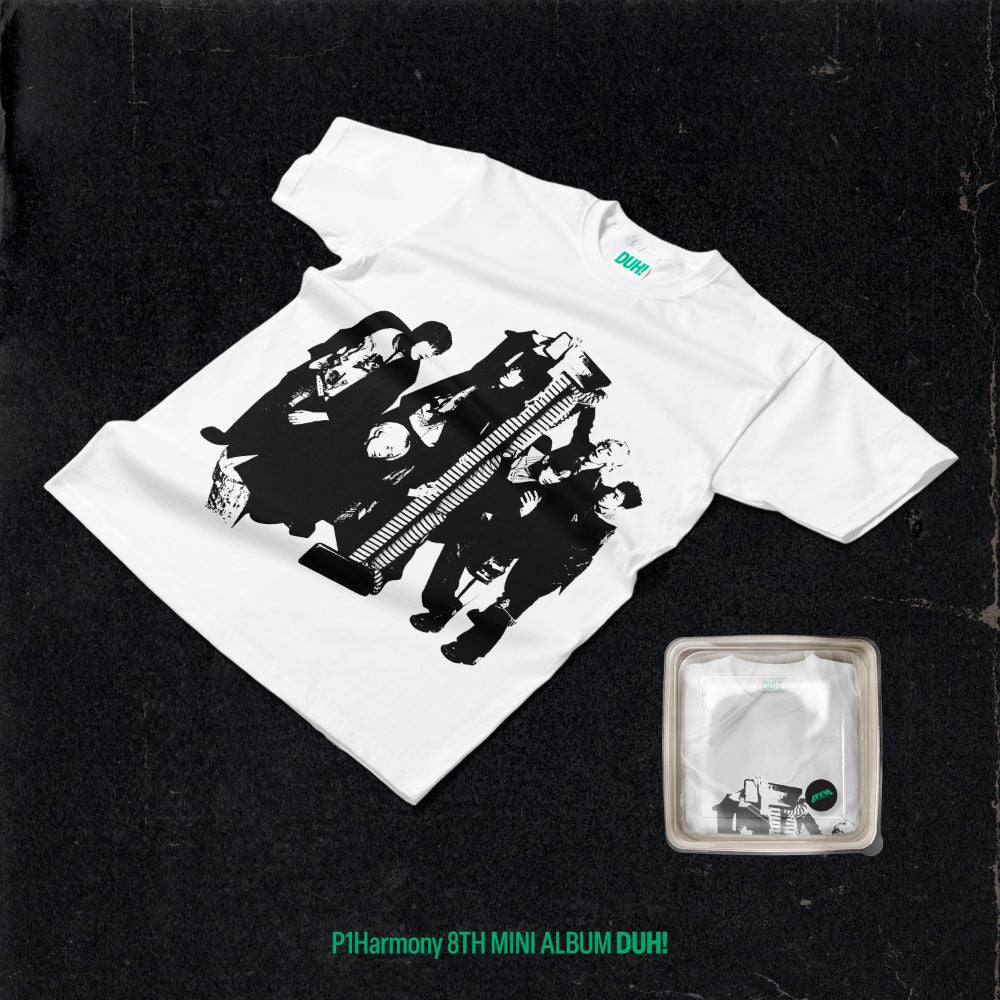 P1Harmony -  DUH! (Plain White T ver./Limited Edition)
