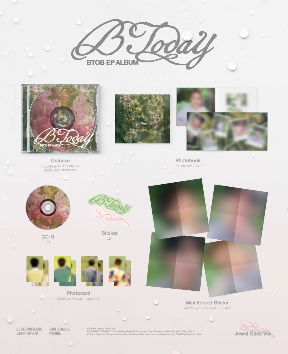 Lucky Draw Event] BTOB - BTODAY (Jewel Case ver.) – Kpop Planet