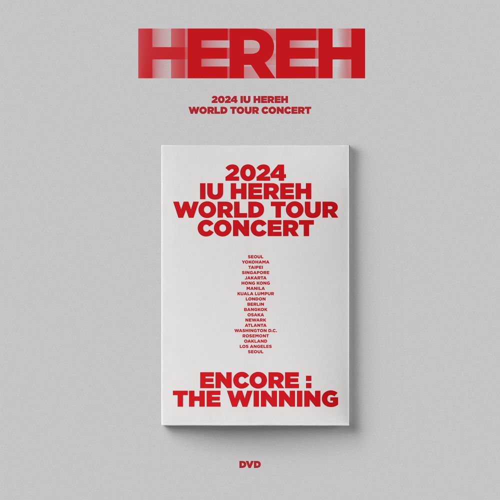 IU - 2024 IU WORLD TOUR CONCERT [ HEREH ] DVD