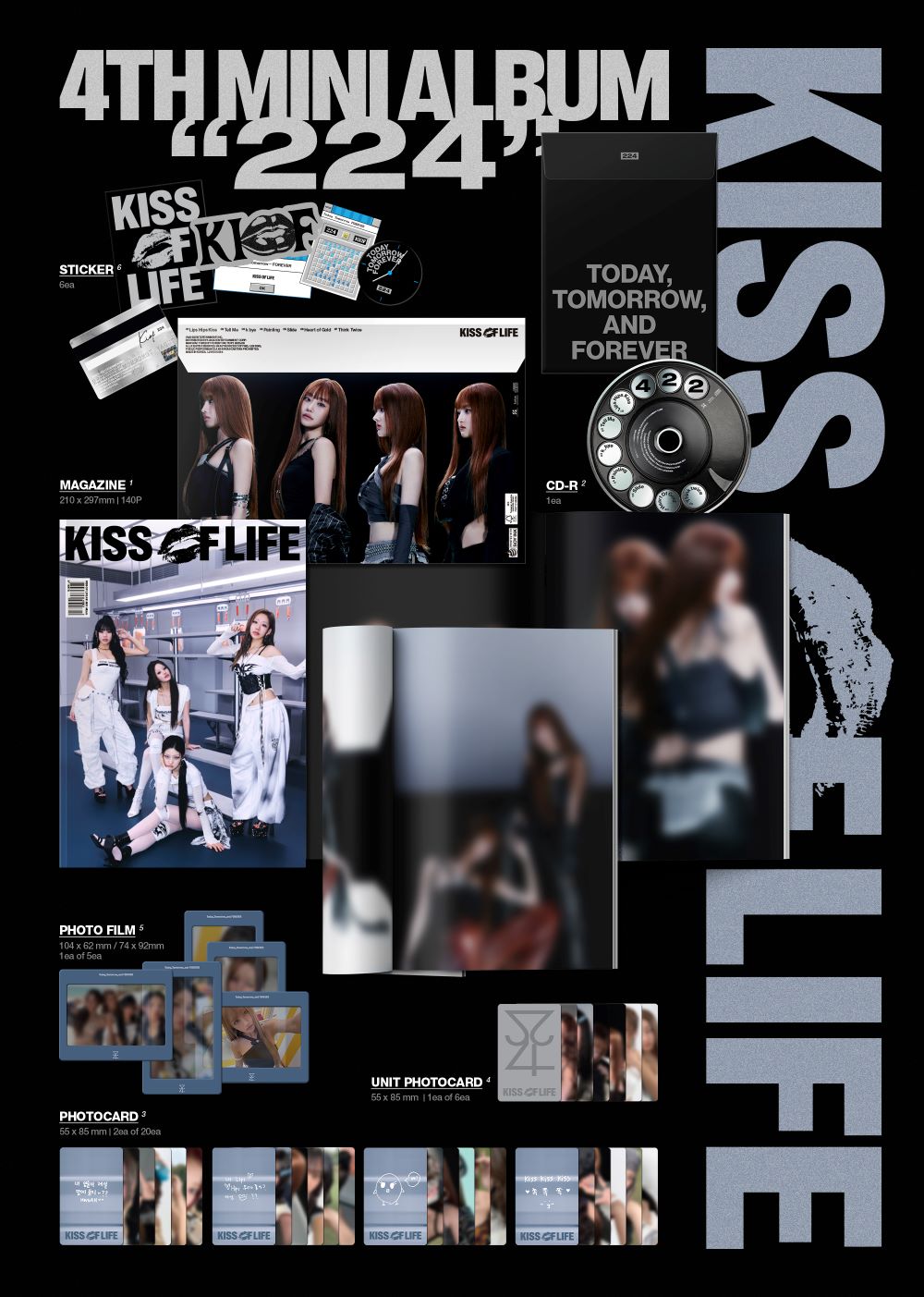 KISS OF LIFE -  224 (Magazine ver.)