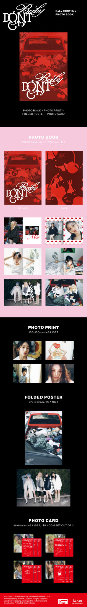 Baby DONT Cry - F Girl (Photobook ver.)