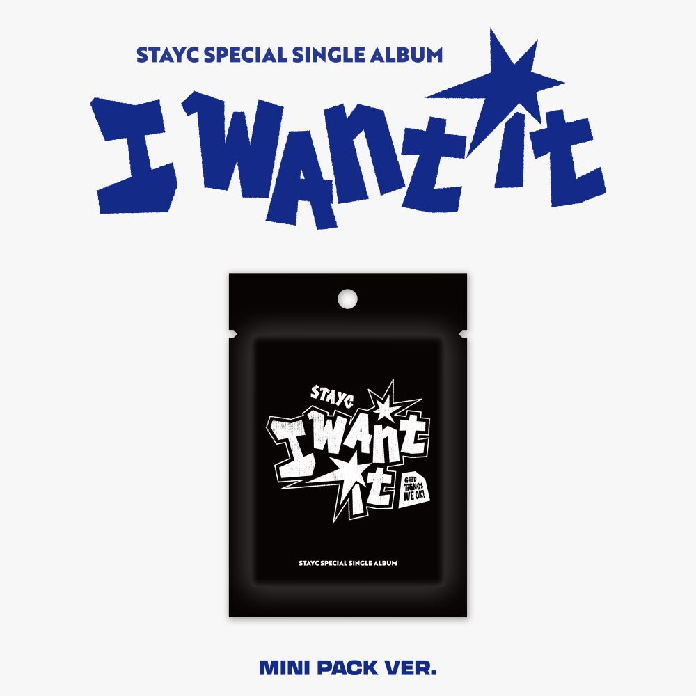 STAYC CD まとめ STAYC - I WANT IT (MINI PACK ver.) – Kpop Planet