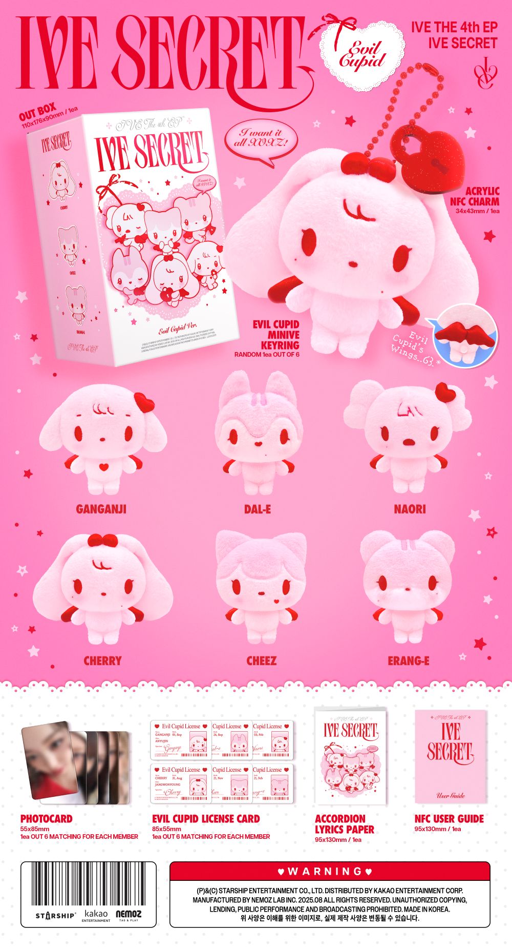 IVE - IVE SECRET  (EVIL CUPID ver.)