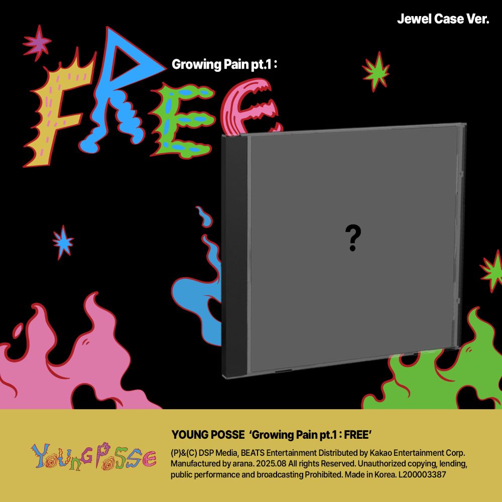 YOUNG POSSE -  Growing Pain pt.1 : FREE  (Jewel Case ver.)