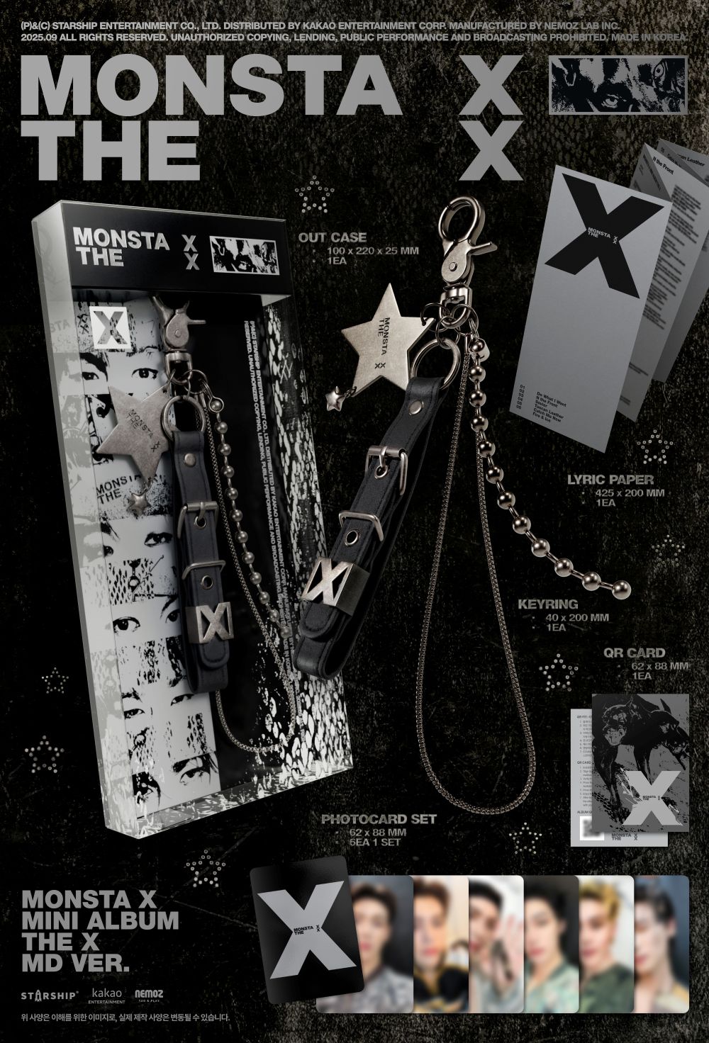 MONSTA X - THE X (MD ver.)