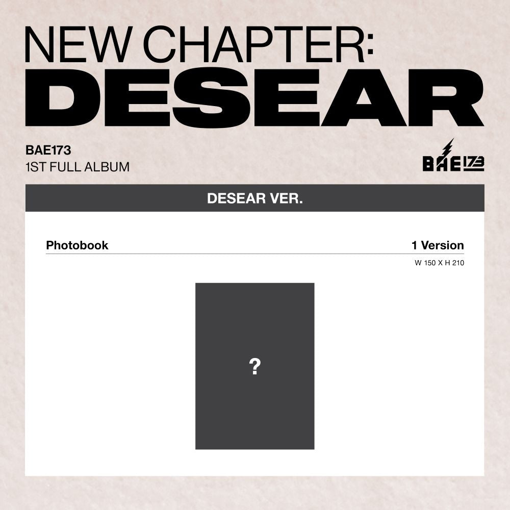BAE173 - NEW CHAPTER: DESEAR  (DESEAR ver.)
