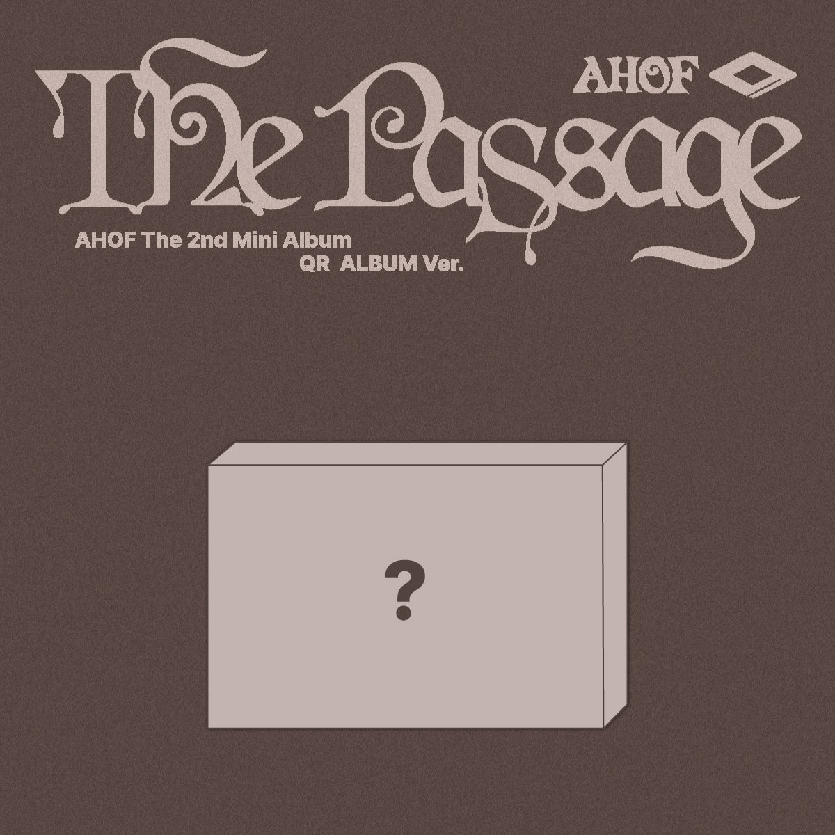 AHOF -  The Passage  (QR ALBUM ver.)